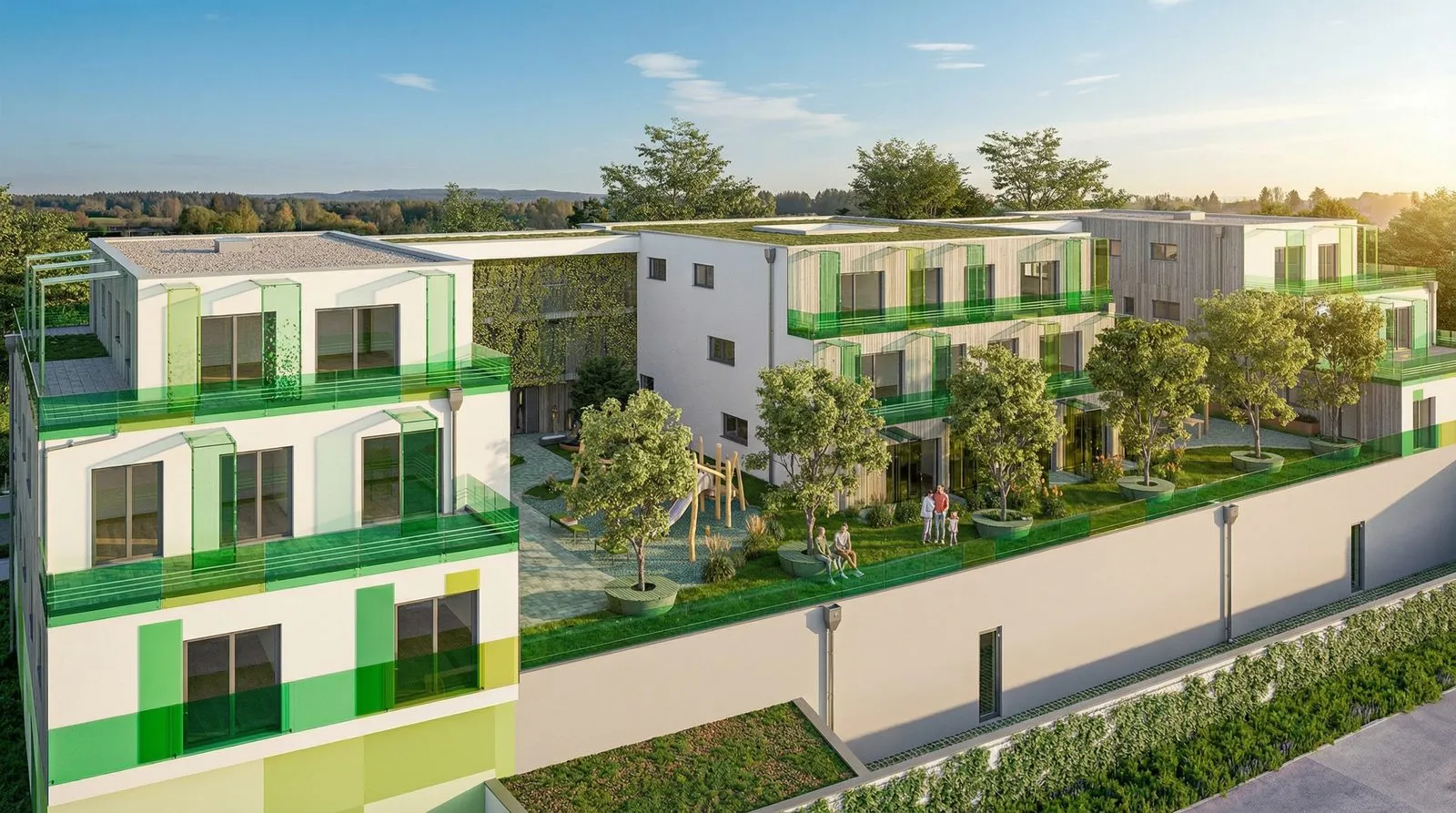 Rendering Straßenansicht